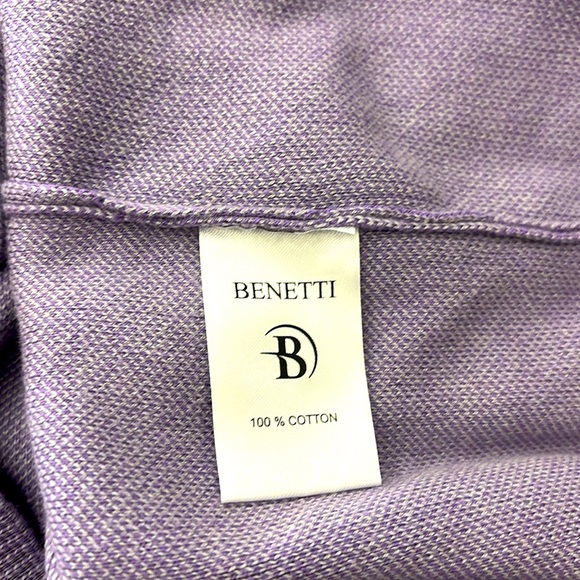 Benetti Cotton V-Neck Sweater Size XL NWT - Picture 11 of 14